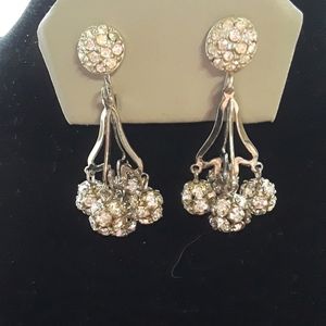 Vintage Rhinestone earrings